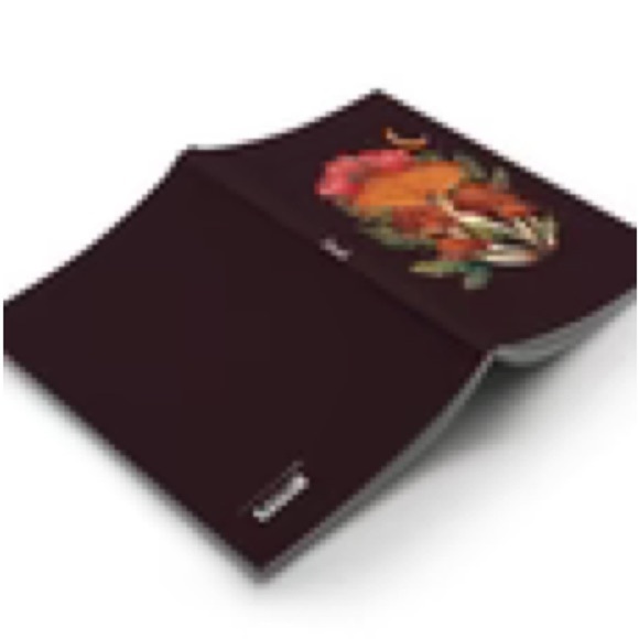 DENIK MIDNIGHT MUSHROOM CLASSIC LAYFLAT NOTEBOOK, Lined, NWT - Picture 3 of 6